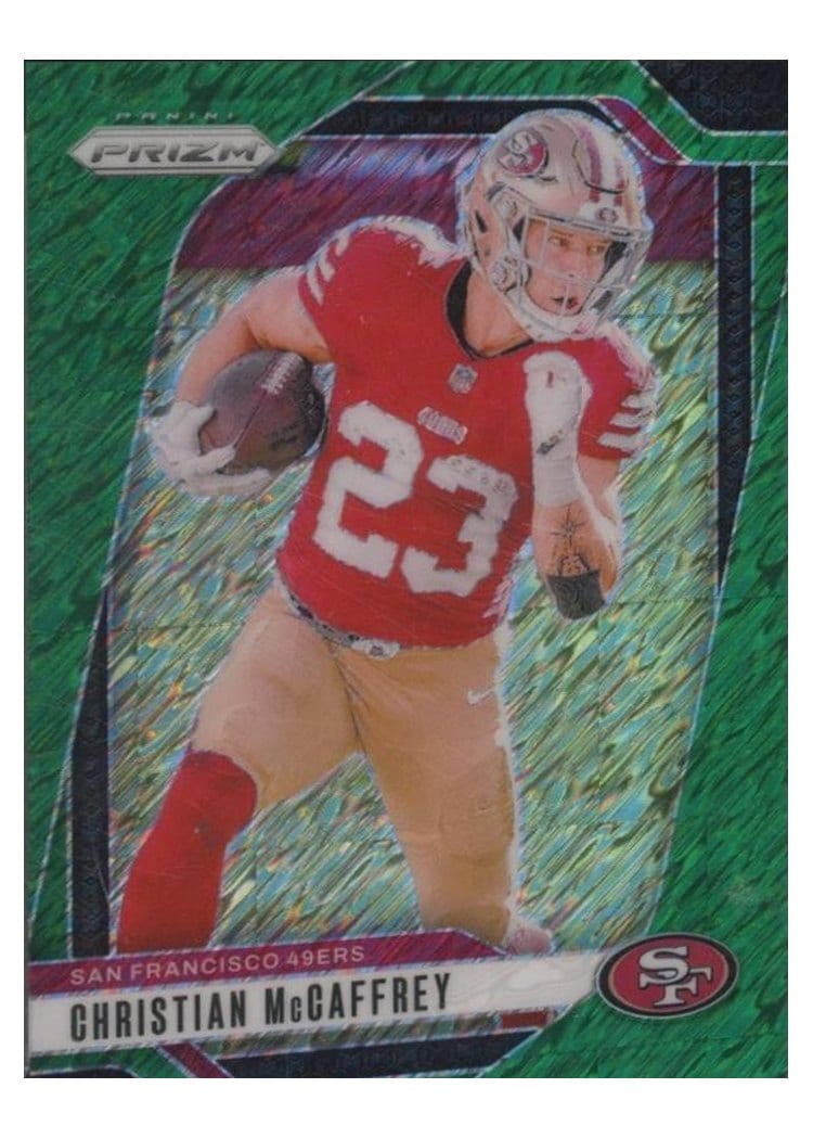 2024 Panini Prizm Base Set Christian McCaffrey #250 card