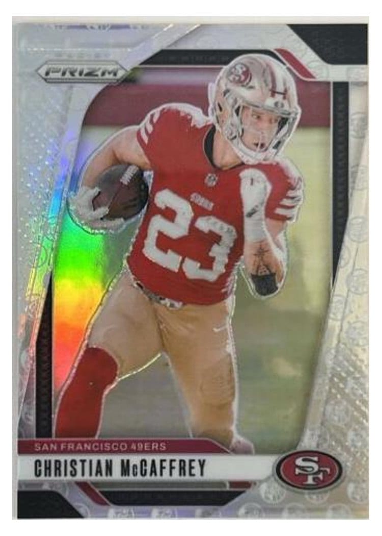 2024 Panini Prizm Base Set Christian McCaffrey #250 card