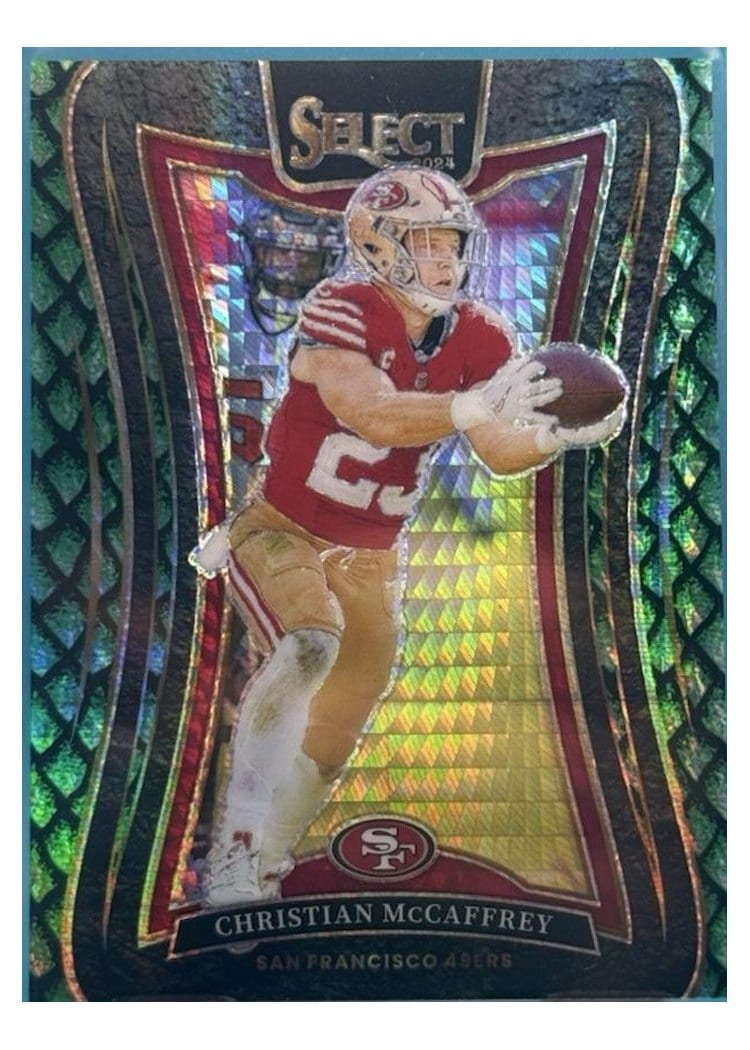 2024 Panini Select Base Set Christian McCaffrey #310 card