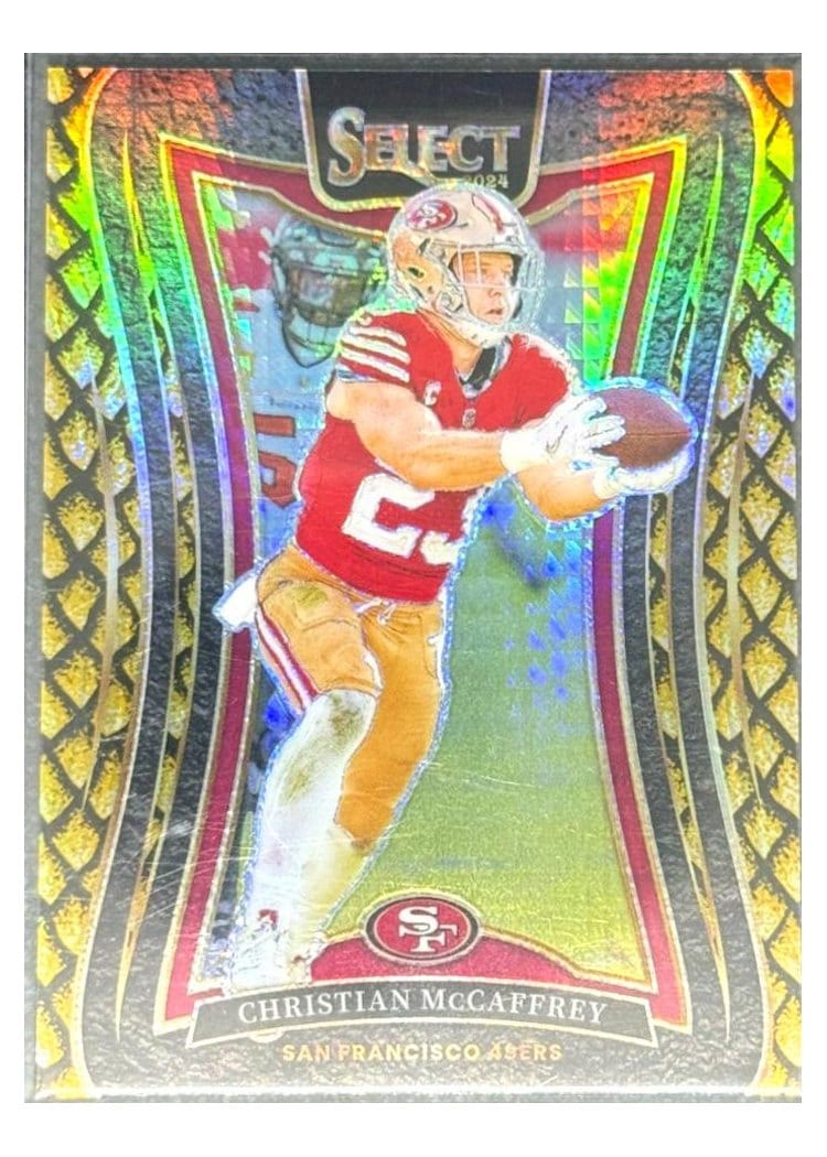 2024 Panini Select Base Set Christian McCaffrey #310 card