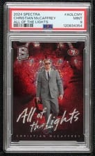 2024 Panini Spectra All of the Lights Christian McCaffrey #AOL-CMY card