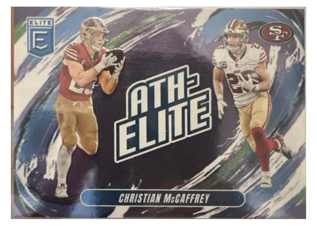 2025 Donruss Elite Ath-Elite Christian McCaffrey #9