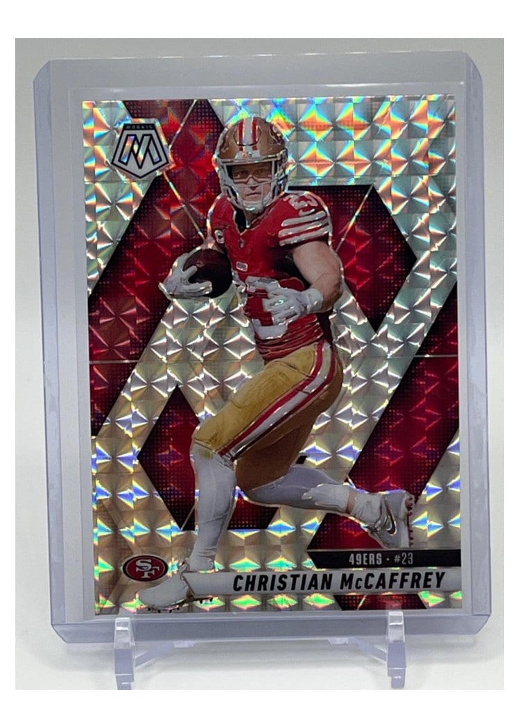 2025 Panini Mosaic Christian McCaffrey #179 card