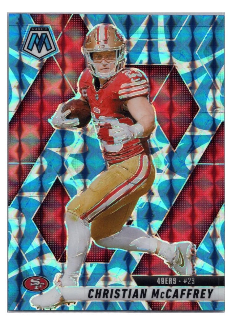 2025 Panini Mosaic Christian McCaffrey #179 card