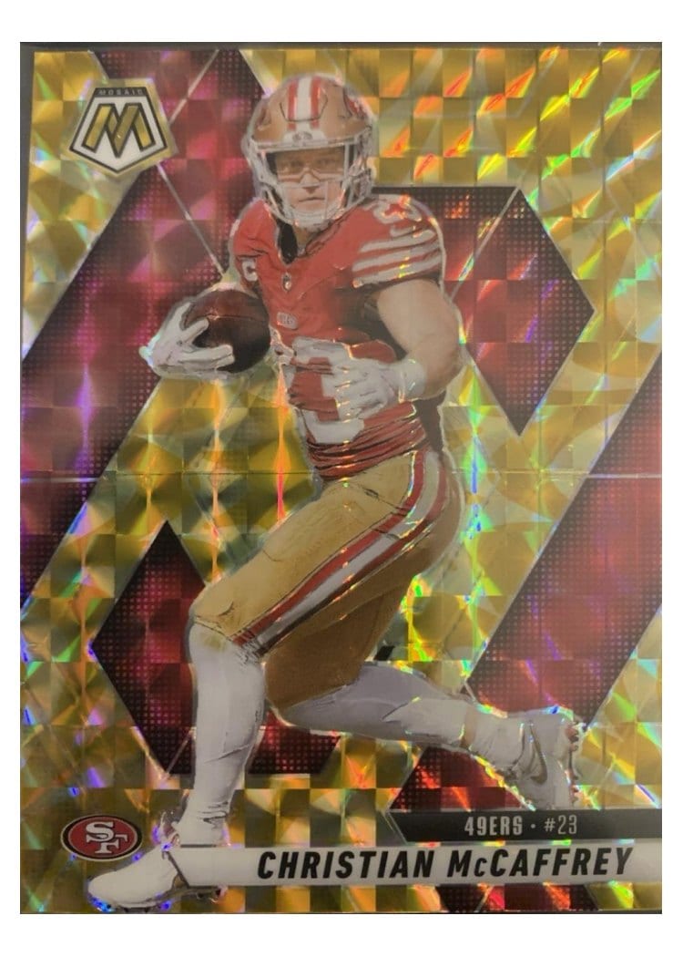 2025 Panini Mosaic Christian McCaffrey #179 card