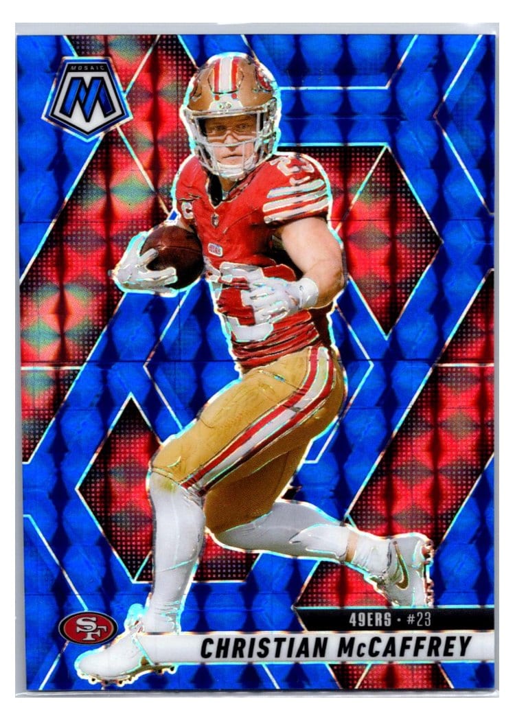 2025 Panini Mosaic Christian McCaffrey #179 card