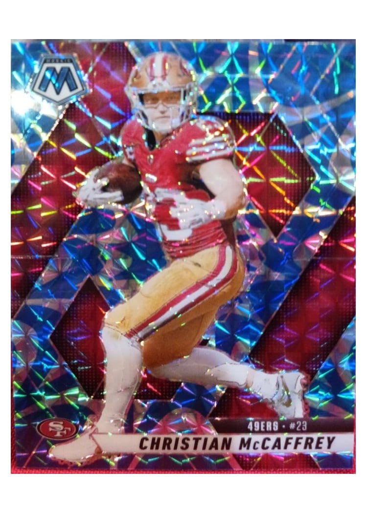 2025 Panini Mosaic Christian McCaffrey #179 card