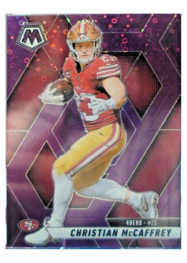 2025 Panini Mosaic Christian McCaffrey #179 card