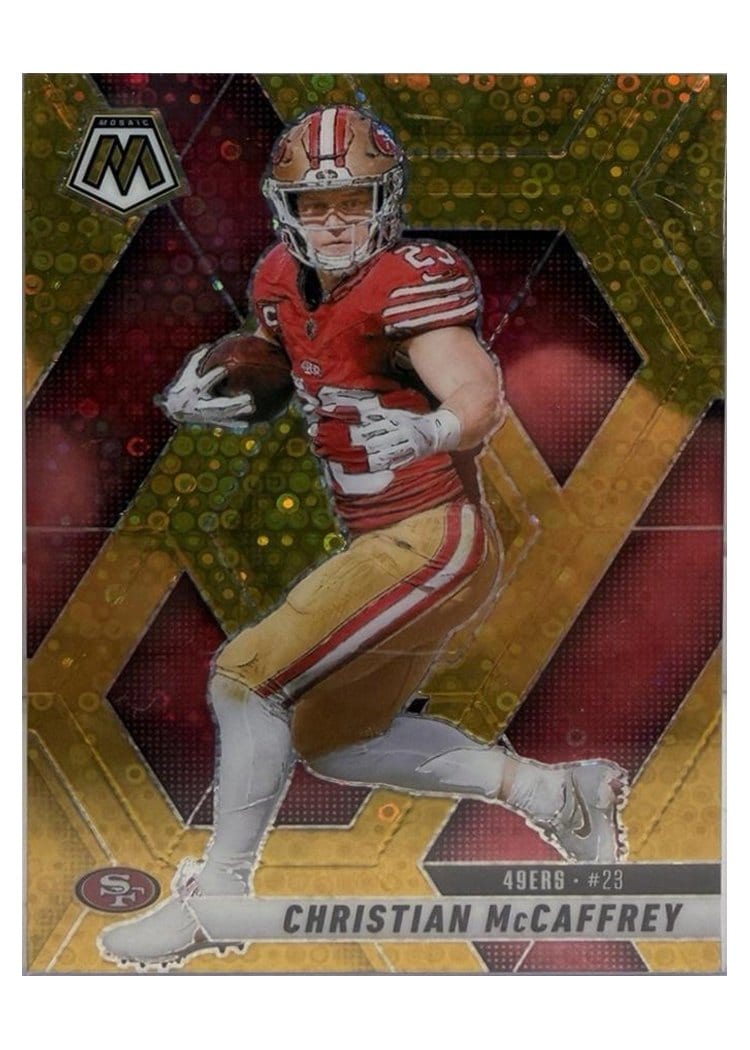 2025 Panini Mosaic Christian McCaffrey #179 card
