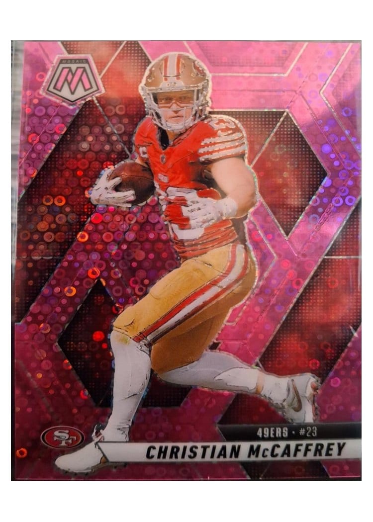 2025 Panini Mosaic Christian McCaffrey #179 card