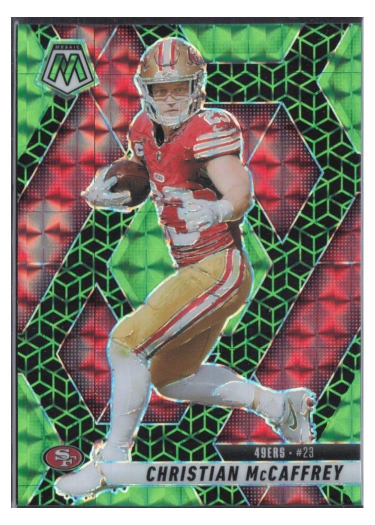 2025 Panini Mosaic Christian McCaffrey #179 card