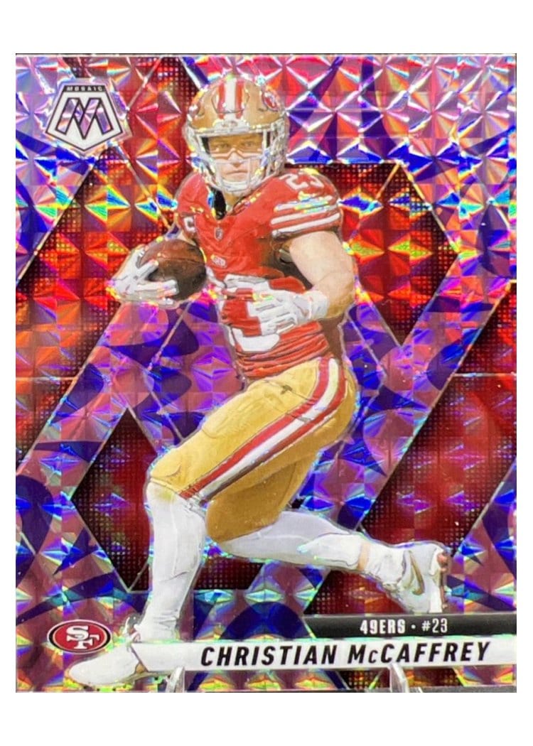 2025 Panini Mosaic Christian McCaffrey #179 card