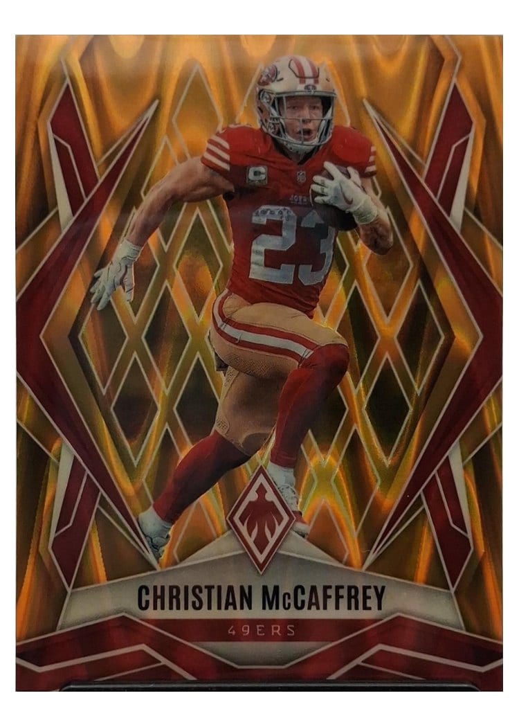 2025 Panini Phoenix Base Set Christian McCaffrey #34 card