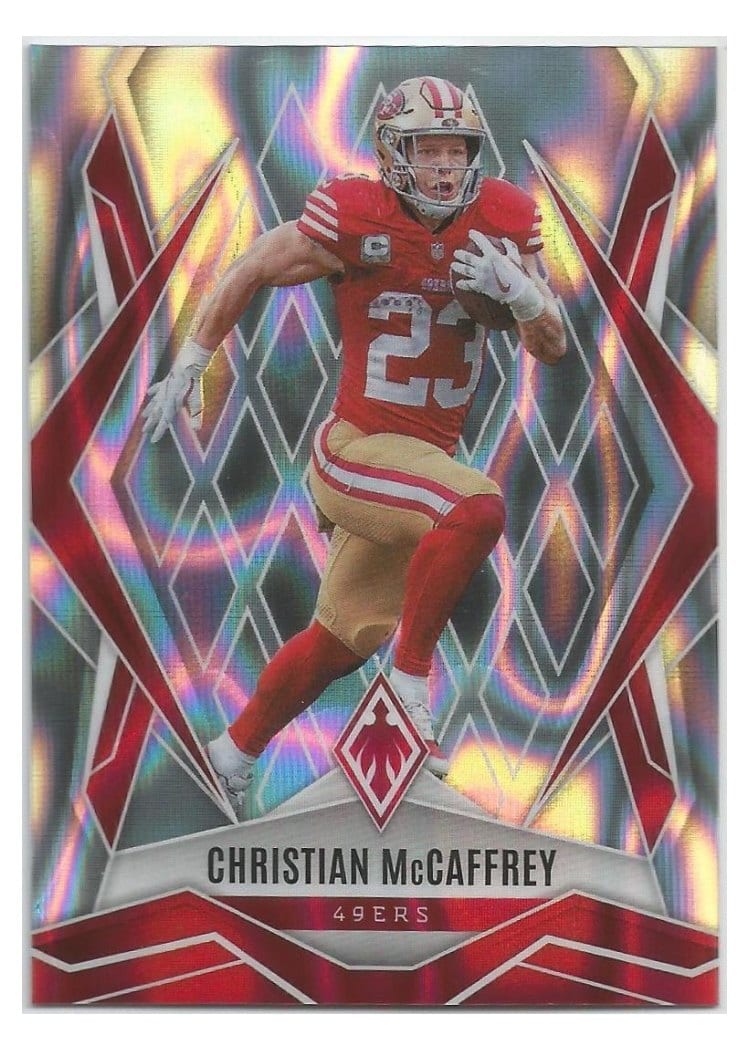 2025 Panini Phoenix Base Set Christian McCaffrey #34 card