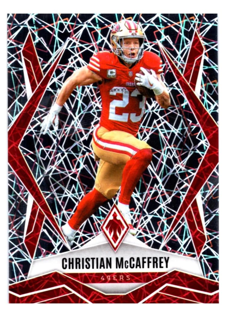 2025 Panini Phoenix Base Set Christian McCaffrey #34 card