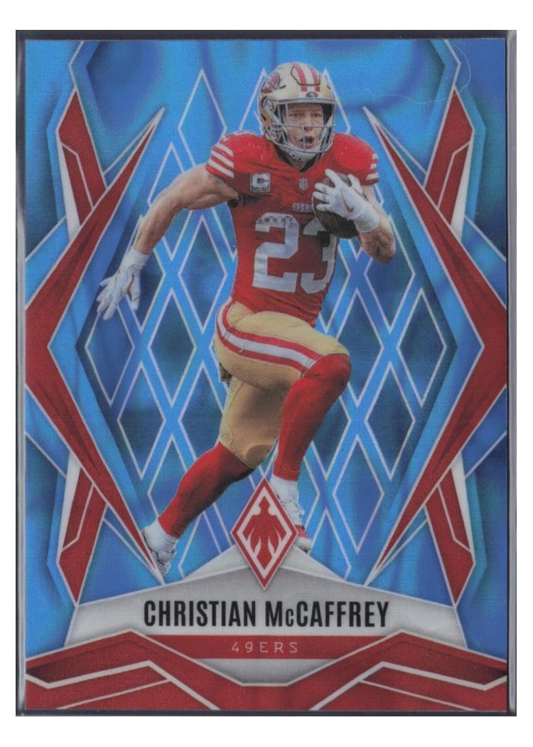 2025 Panini Phoenix Base Set Christian McCaffrey #34 card