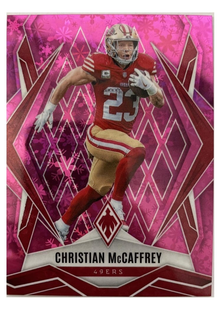 2025 Panini Phoenix Base Set Christian McCaffrey #34 card