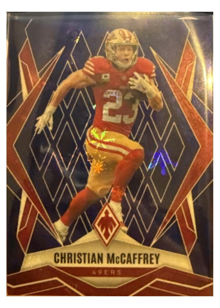 2025 Panini Phoenix Base Set Christian McCaffrey #34 card