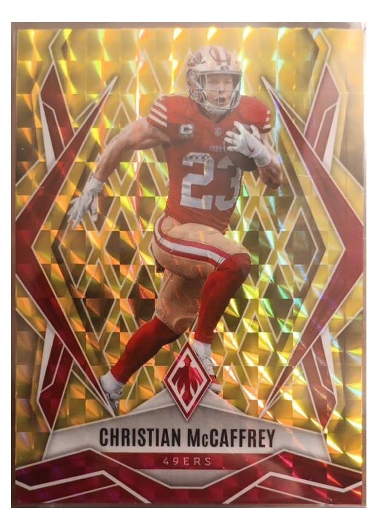 2025 Panini Phoenix Base Set Christian McCaffrey #34 card