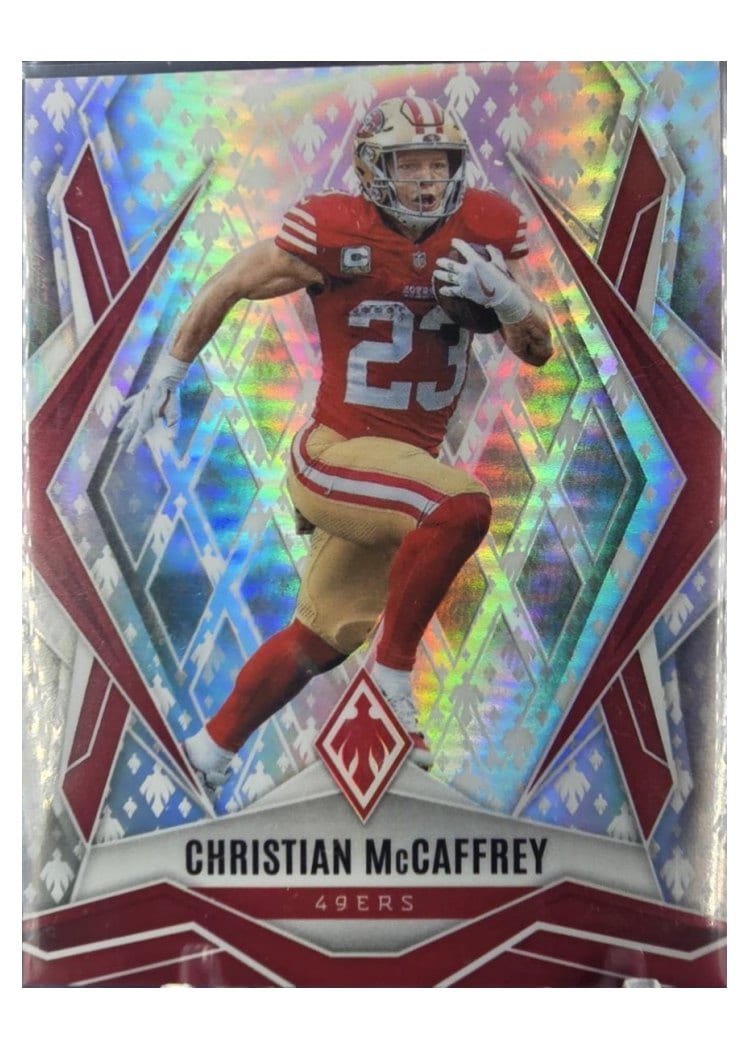 2025 Panini Phoenix Base Set Christian McCaffrey #34 card