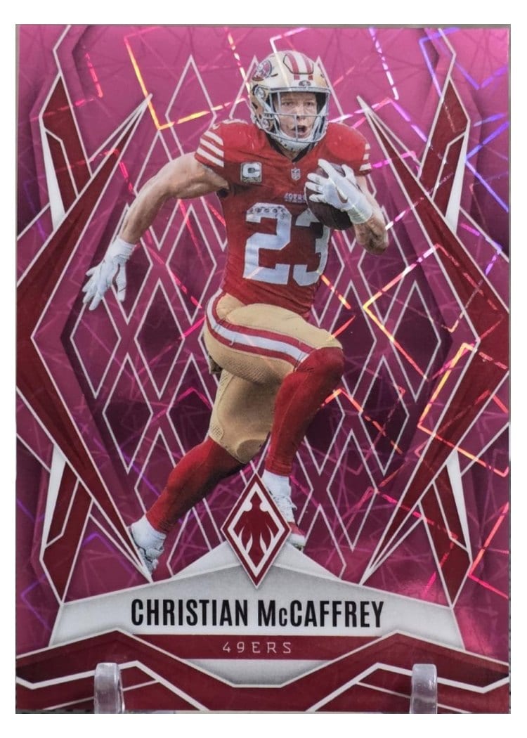 2025 Panini Phoenix Base Set Christian McCaffrey #34 card