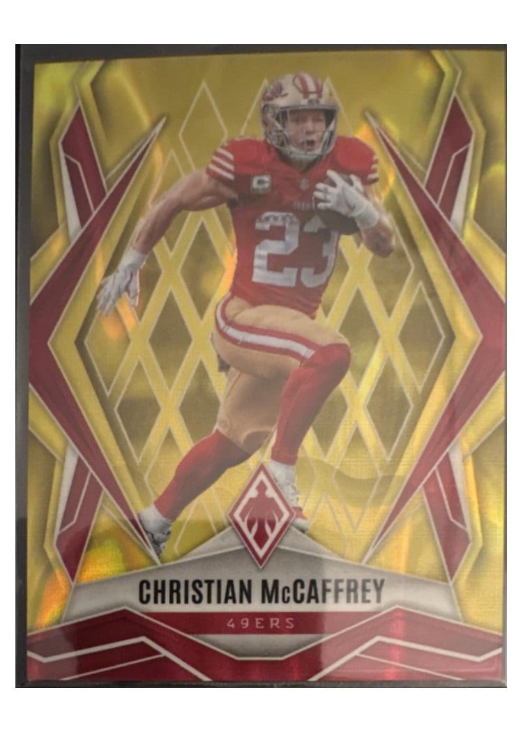 2025 Panini Phoenix Base Set Christian McCaffrey #34 card