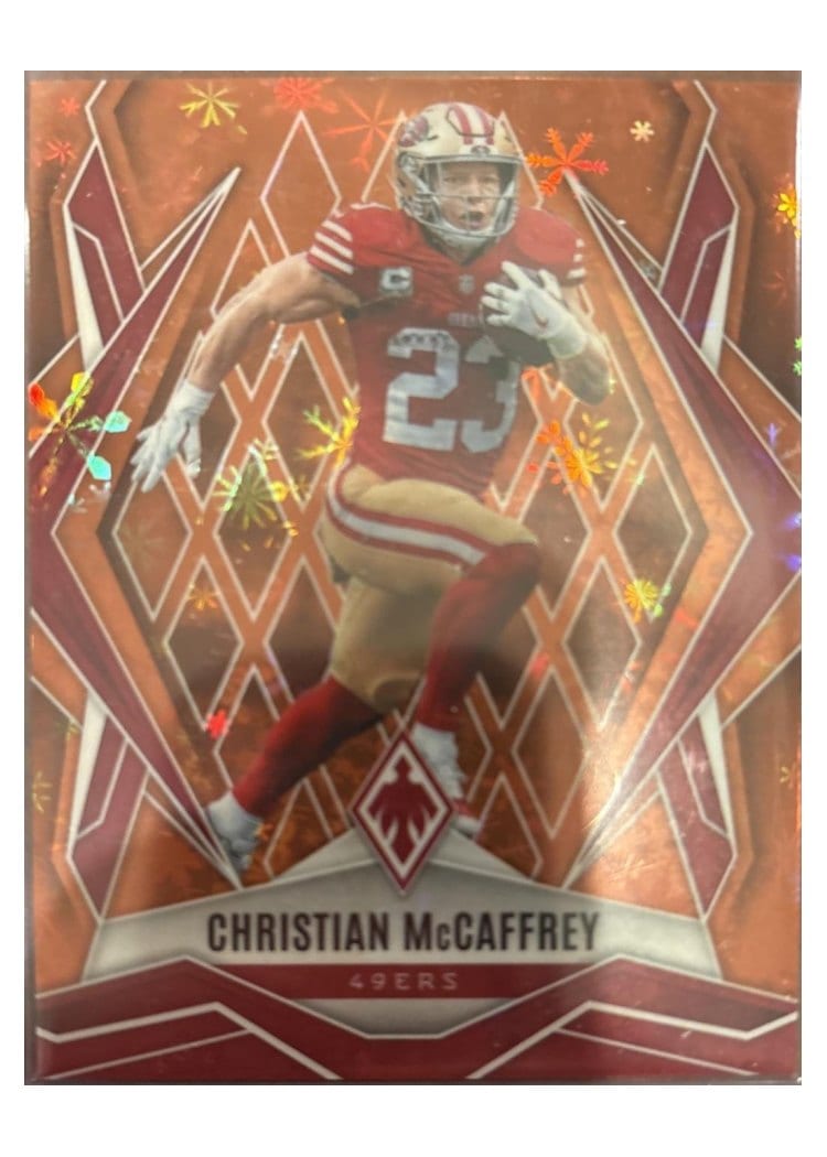 2025 Panini Phoenix Base Set Christian McCaffrey #34 card