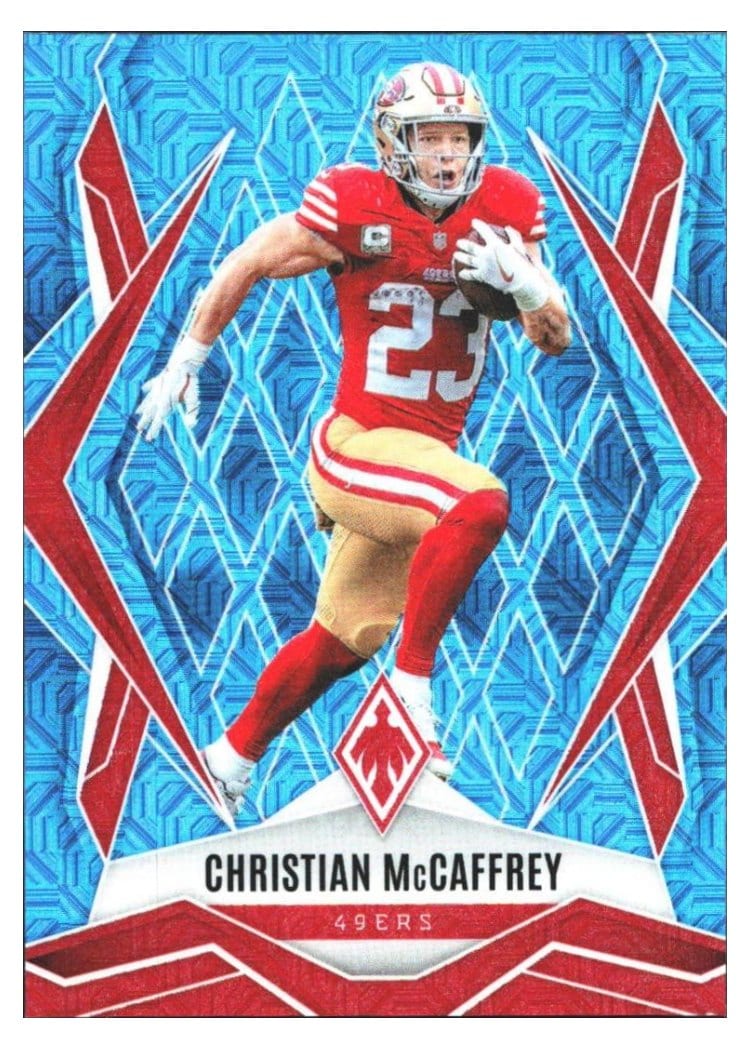 2025 Panini Phoenix Base Set Christian McCaffrey #34 card