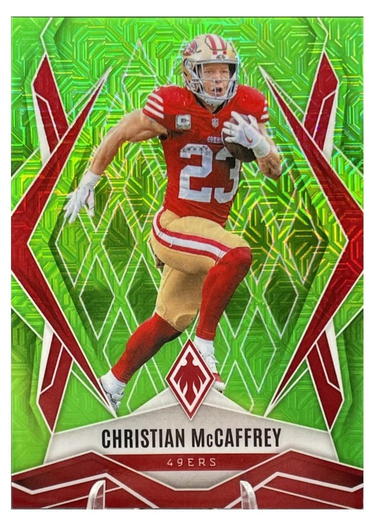 2025 Panini Phoenix Base Set Christian McCaffrey #34 card