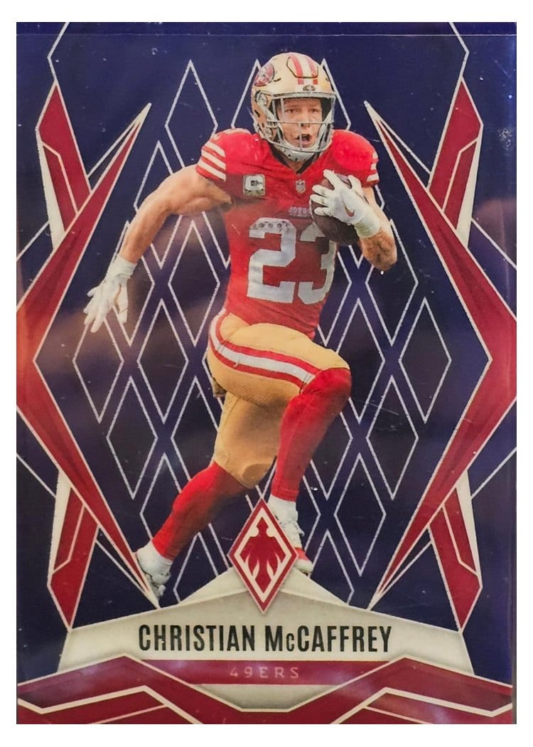 2025 Panini Phoenix Base Set Christian McCaffrey #34 card
