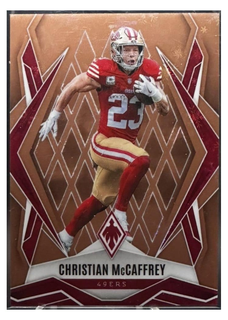 2025 Panini Phoenix Base Set Christian McCaffrey #34 card