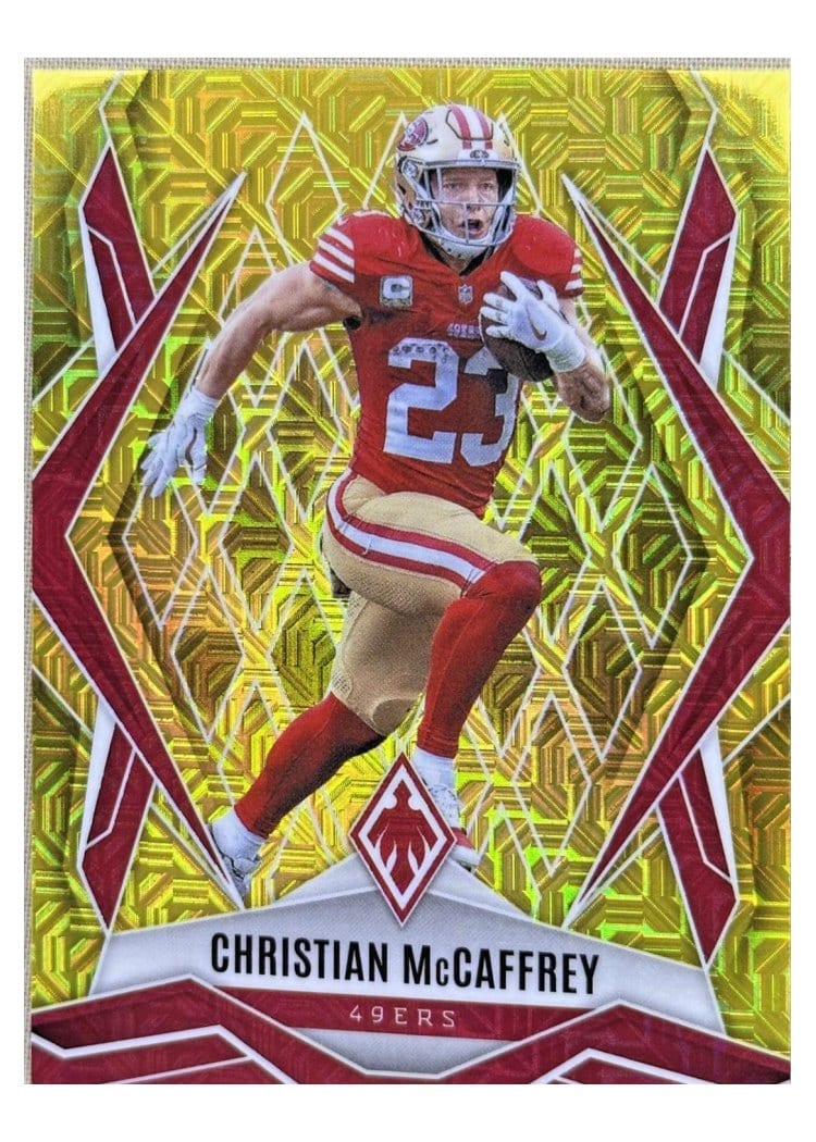 2025 Panini Phoenix Base Set Christian McCaffrey #34 card