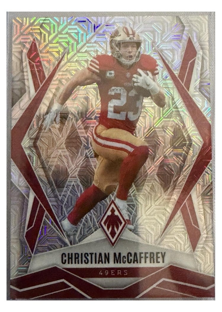 2025 Panini Phoenix Base Set Christian McCaffrey #34 card