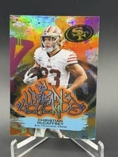 2025 Topps Chrome Urban Legends Christian McCaffrey #UL-15 card