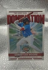 2024 Panini Prospect Edition Domination Christian Moore #11 card