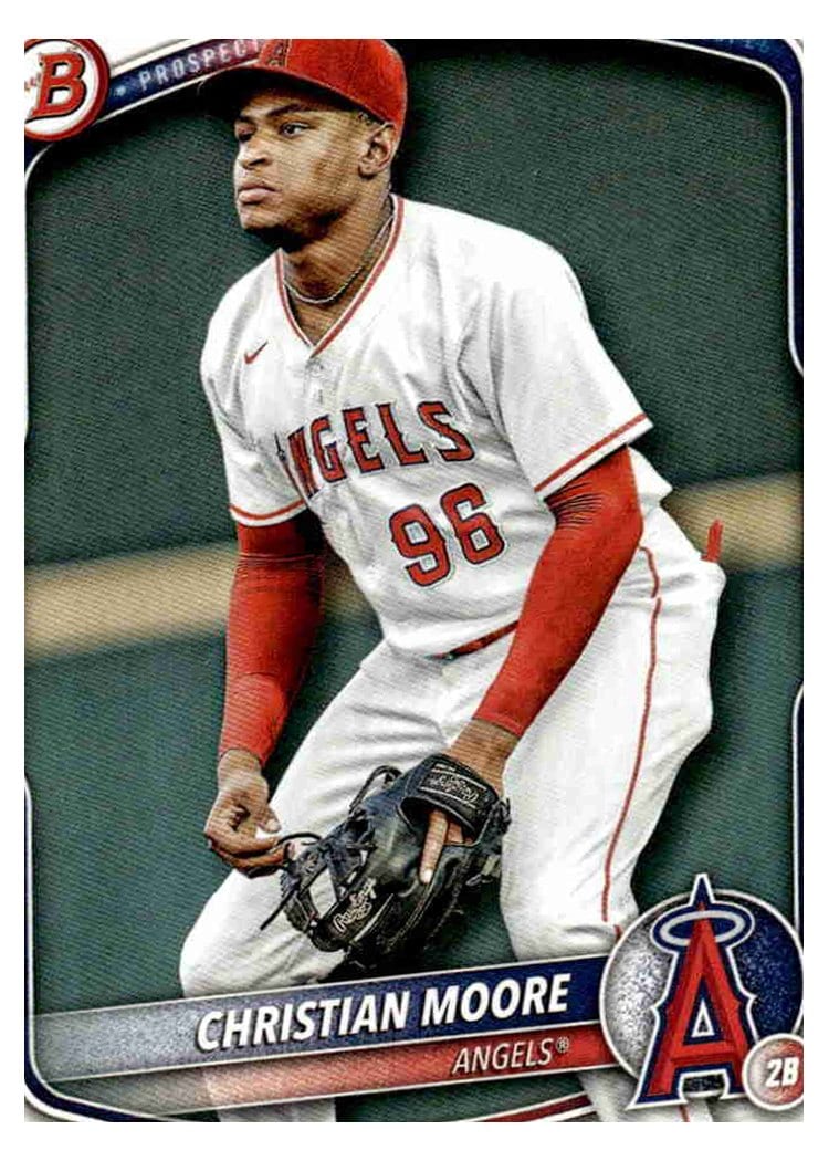 2025 Bowman Prospects Christian Moore #BP-107 card