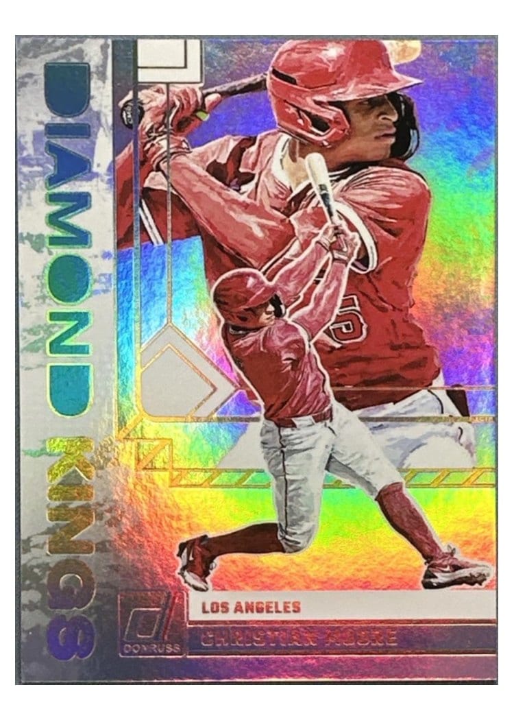 2025 Donruss Diamond Kings Christian Moore #22 card