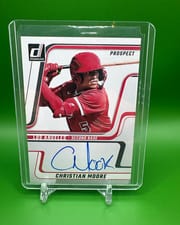 2025 Donruss Next Day Autographs Christian Moore #ND-CM