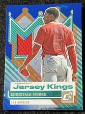 2025 Donruss Prospect Jersey Kings Christian Moore #PJK-CM