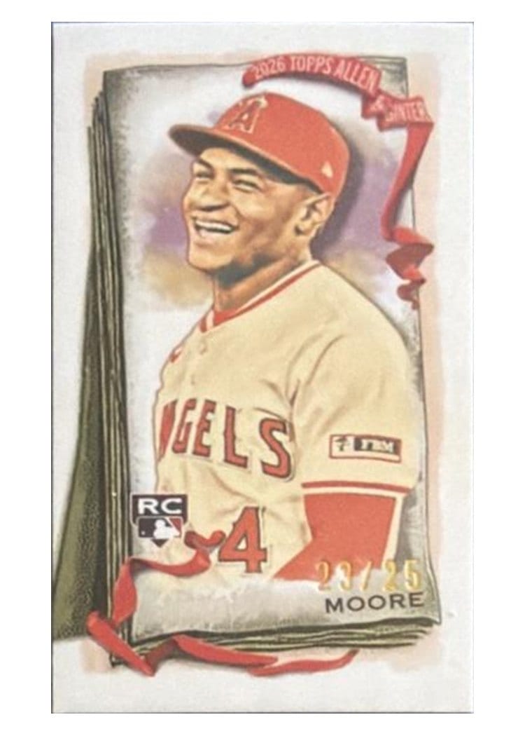 2026 Topps Allen & Ginter Christian Moore #278 card