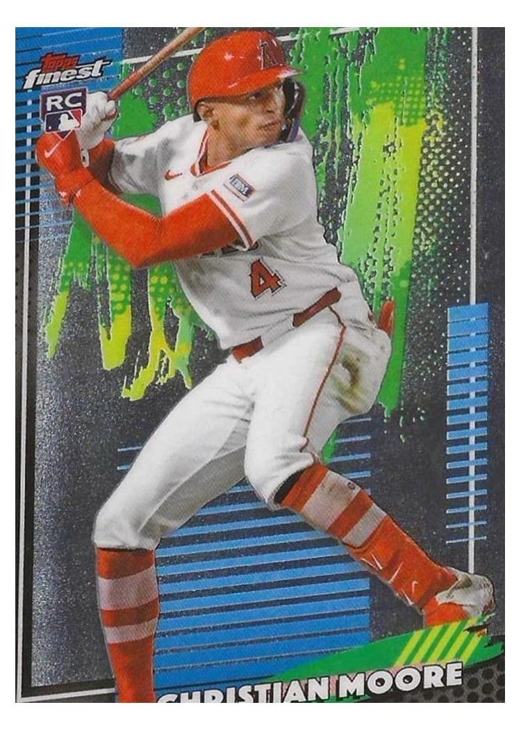 2026 Topps Finest Christian Moore #23 card