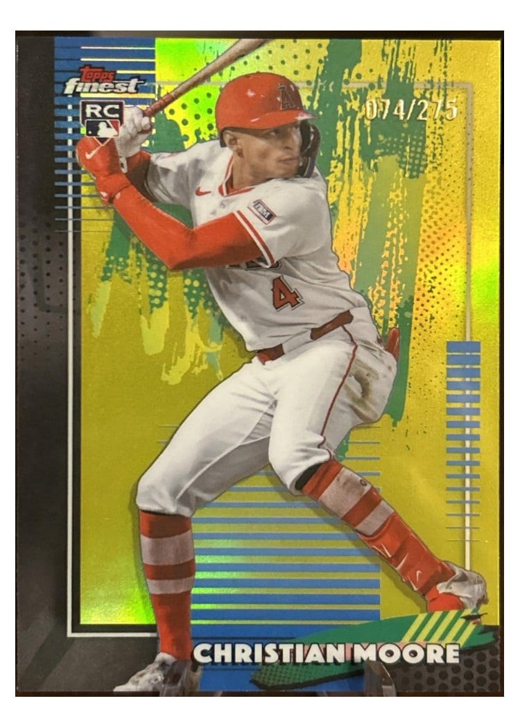 2026 Topps Finest Christian Moore #23 card
