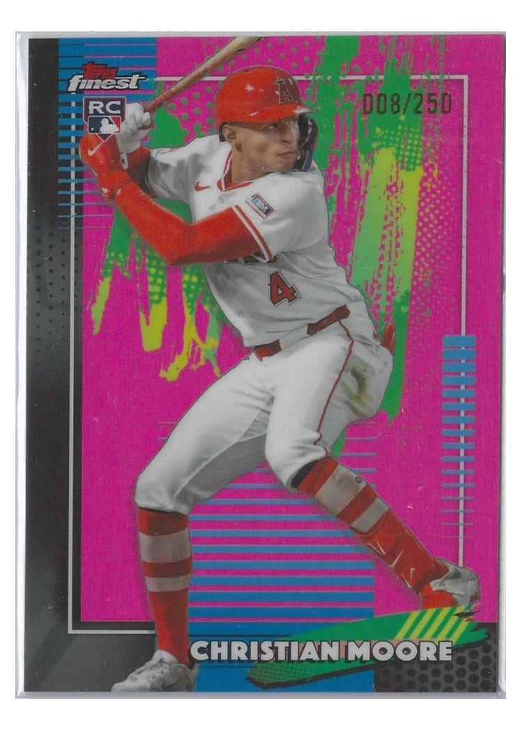 2026 Topps Finest Christian Moore #23 card