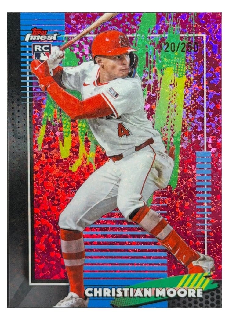 2026 Topps Finest Christian Moore #23 card