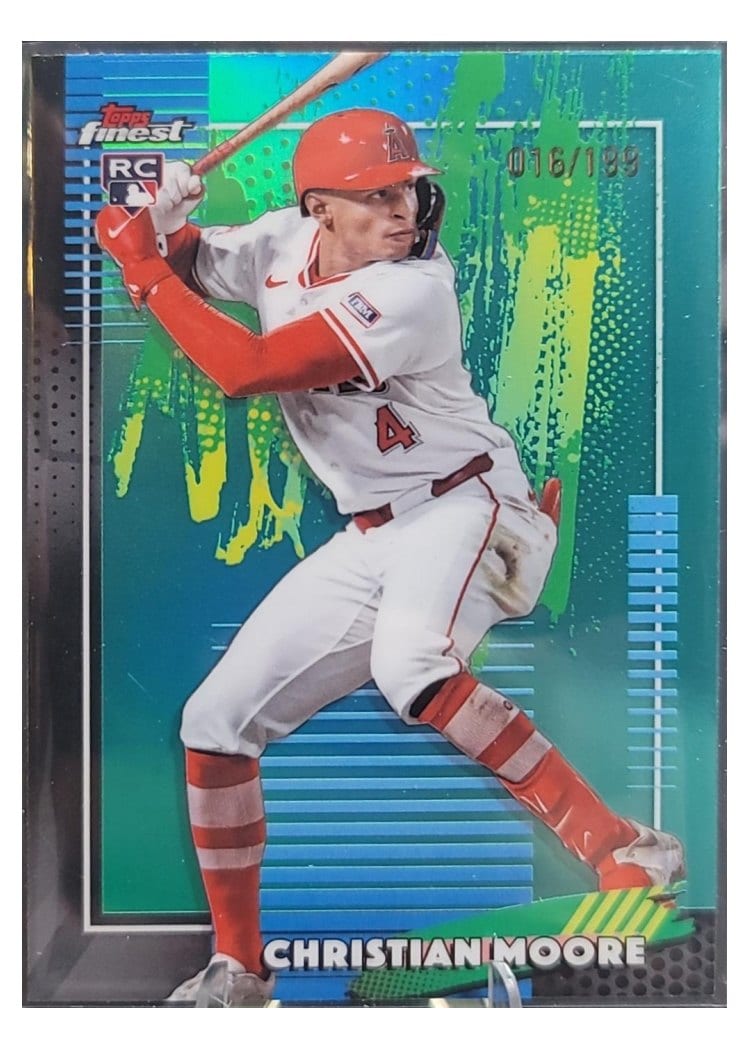 2026 Topps Finest Christian Moore #23 card