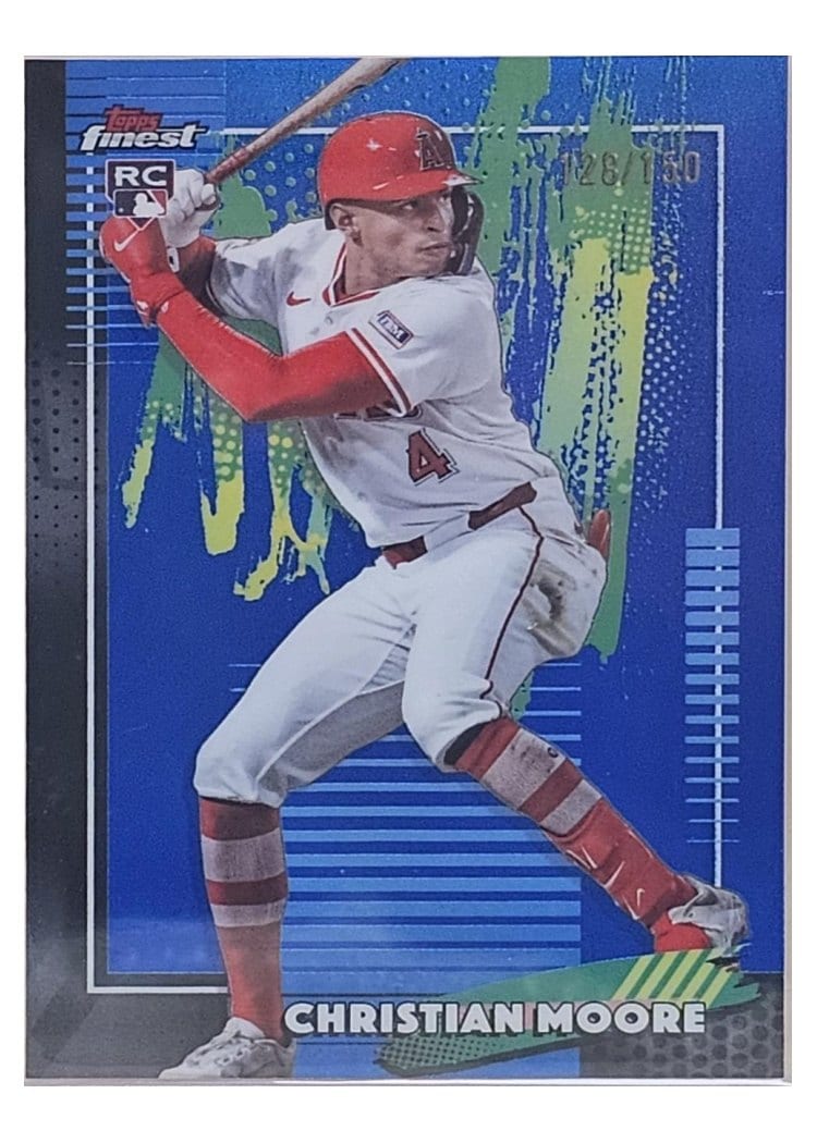 2026 Topps Finest Christian Moore #23 card