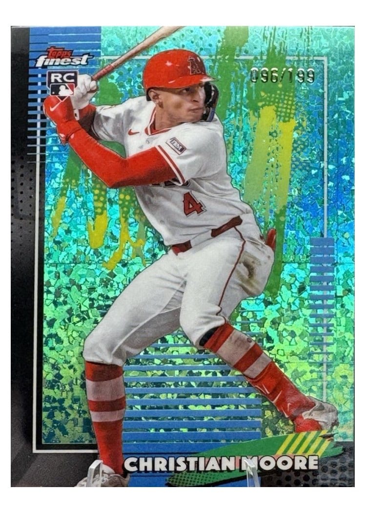 2026 Topps Finest Christian Moore #23 card