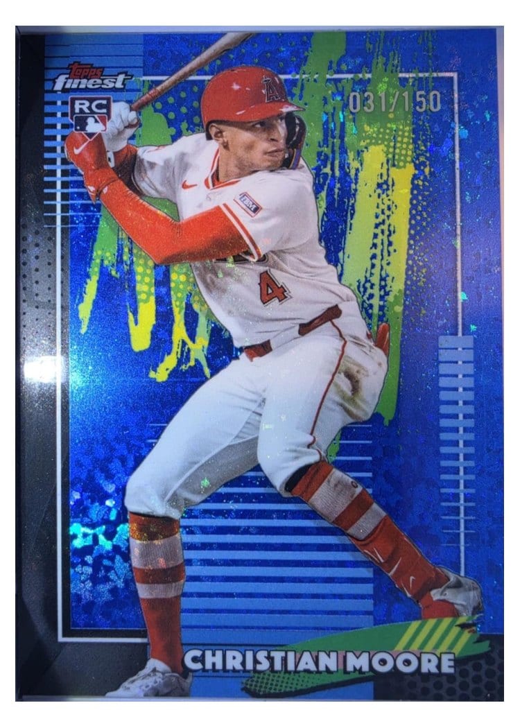 2026 Topps Finest Christian Moore #23 card