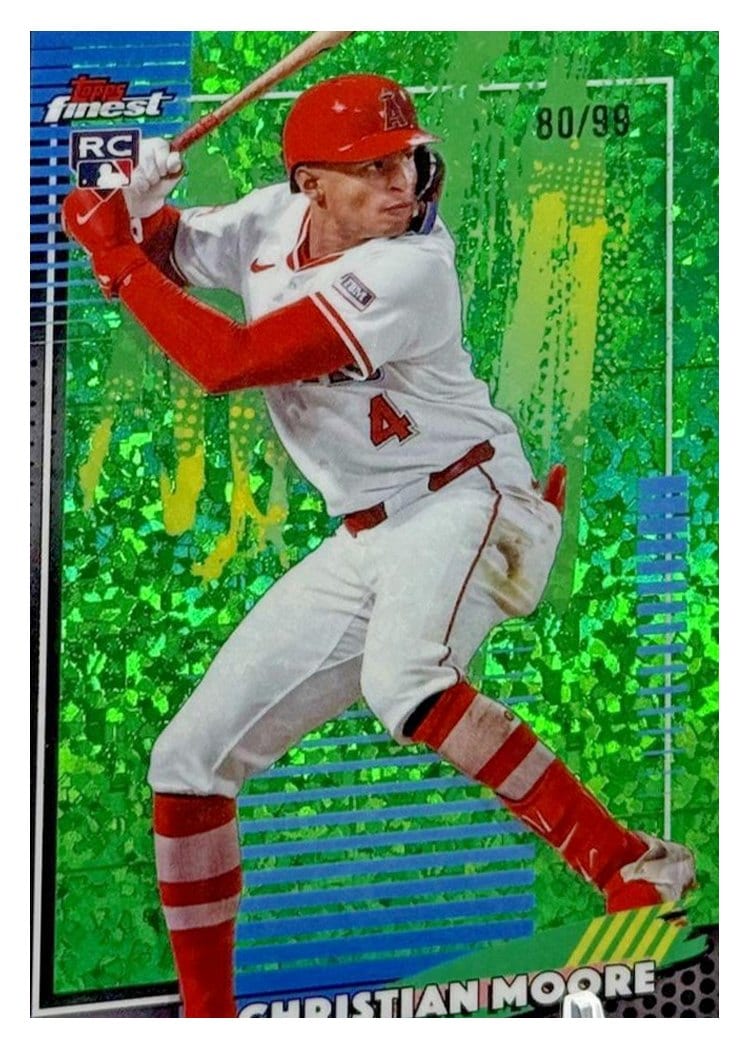 2026 Topps Finest Christian Moore #23 card