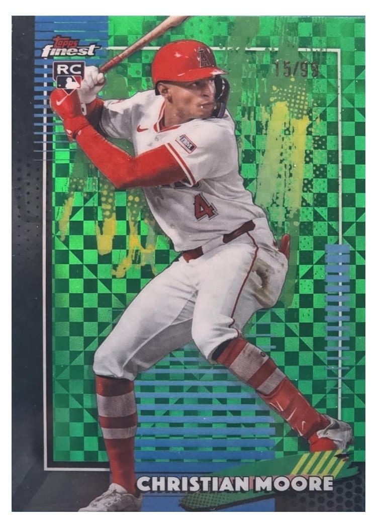 2026 Topps Finest Christian Moore #23 card